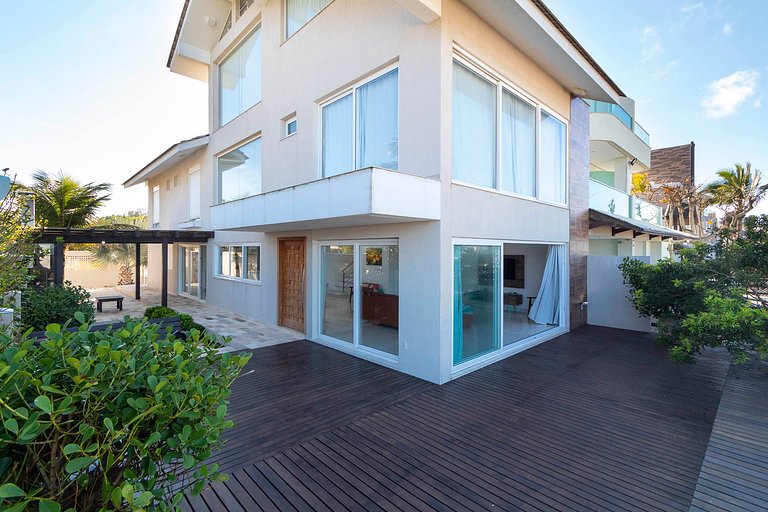 Casa para familias em frente ao mar de Mariscal